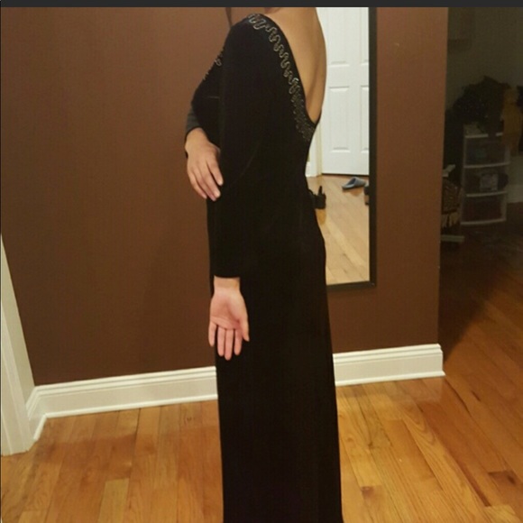Velvet Evening Maxi Dress Closing Sale!✅ - Picture 6 of 7